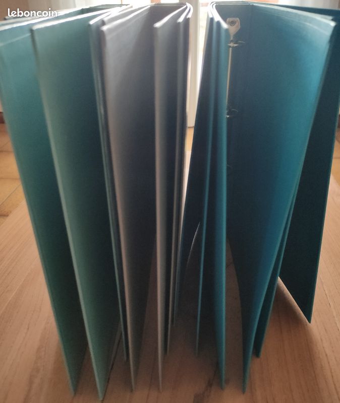 NEUF - lot de 9 grands classeurs 4 anneaux A4 + 21 x 29,7 cm dos 40 mm Exacompta MADE IN FRANCE (image 5)