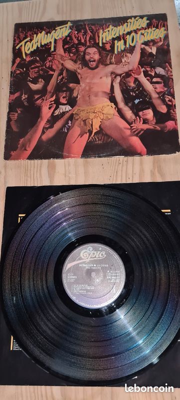 Vinyle Ted Nugent ( intensities in 10 cities) (image 1)