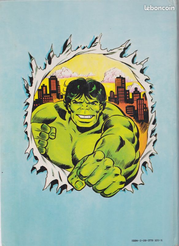 L'INCROYABLE HULK en relief et animé - 1981 (image 2)