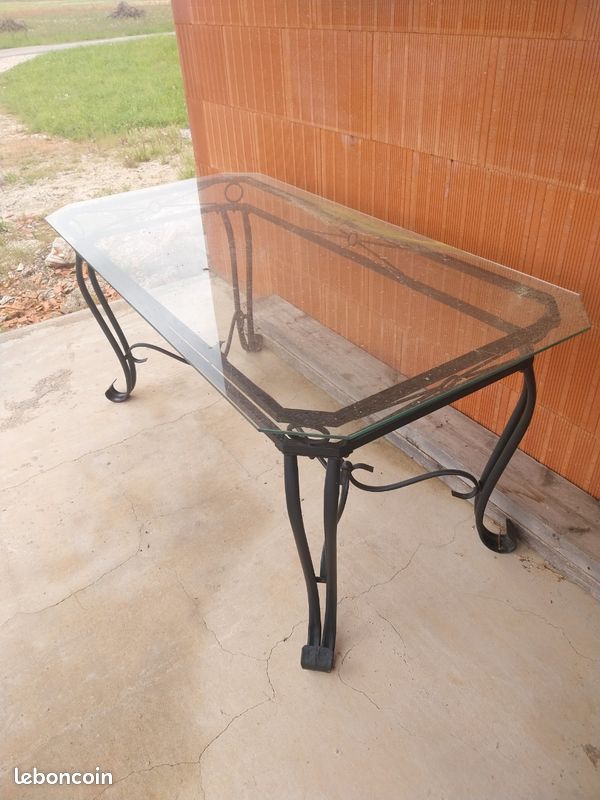 Table en verre (image 2)
