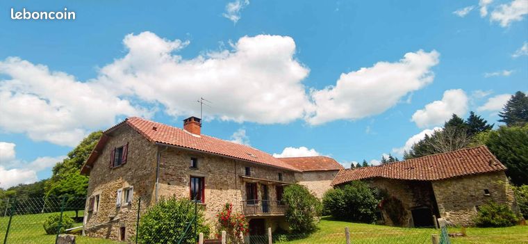 Propriété en pleine nature avec piscine et dépendances