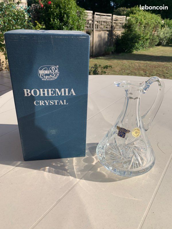 Carafe cristal de Bohême (image 1)