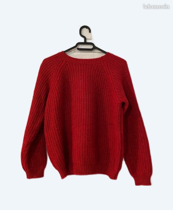 Pull Gymboree Rouge Argyle - Garçon Taille L (10-12) - 100% Coton - Vacances