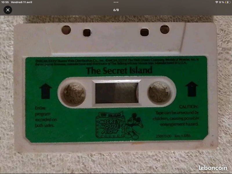 Recherche cassette audio Mickey de world of wonder (image 3)