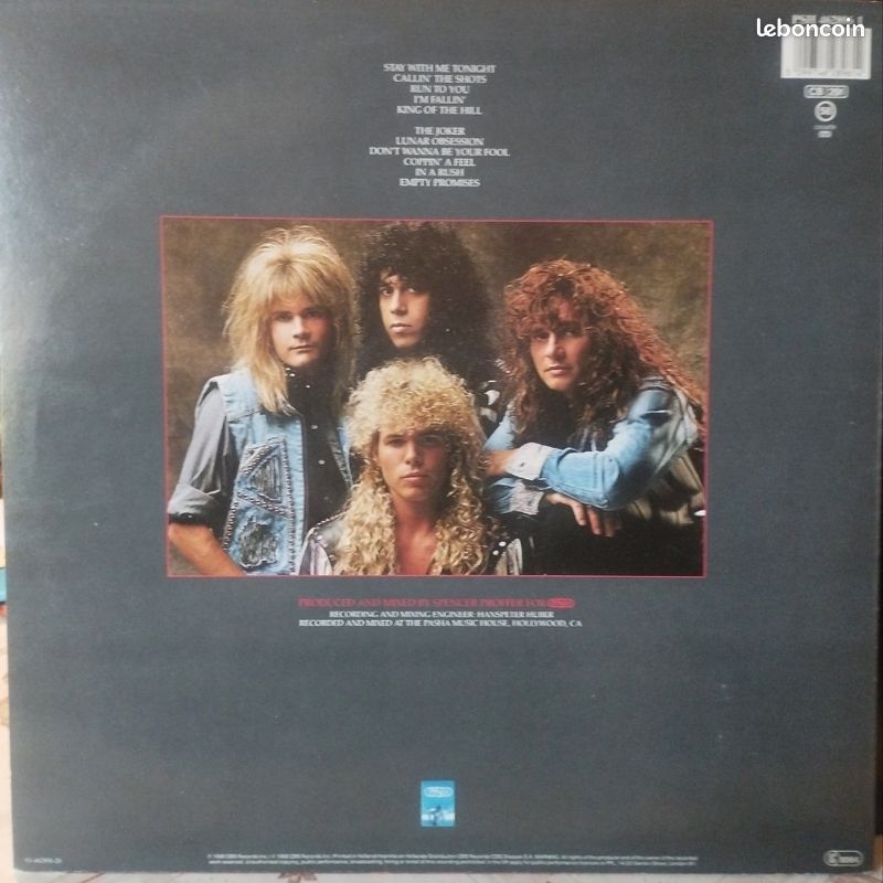Vinyle Quiet Riot 1989 (image 2)