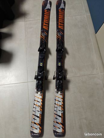 ski occasion adulte ATOMIC NOMAD taille : 164 cm = 1 mètre 64 + fixations