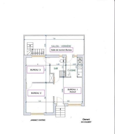 Maison a louer clamart - 65 m2 - Surfyn