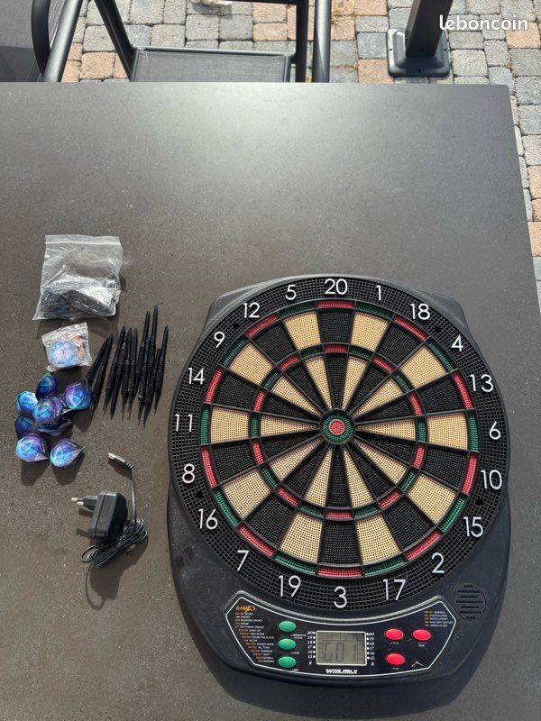 Jeu de fléchettes électronique professionnel WIN.MAX Complet 21 jeux (image 2)