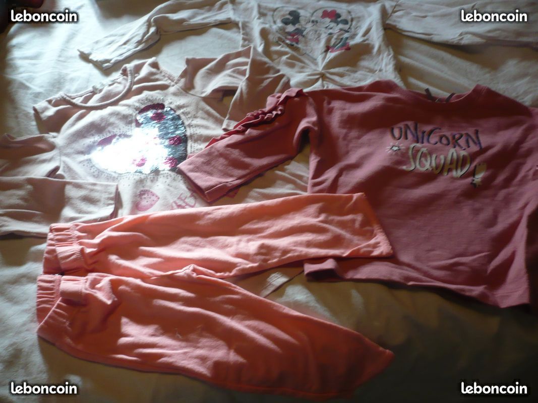 Lot Short tee shirt licorne /corsaire Terre de marins 4 ans , à saisir (image 4)