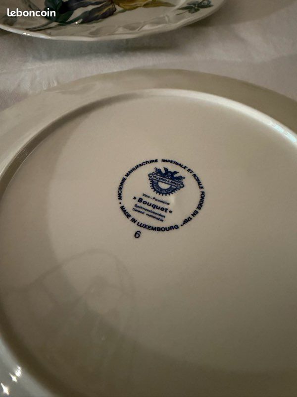 Villeroy et Boch Bouquet 12 assiettes plates (image 4)