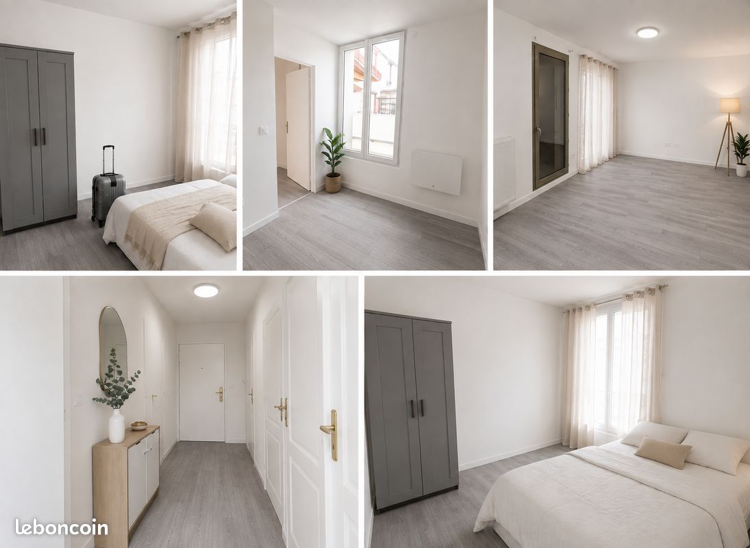 Appartement 2 pièces 46 m² · à Stains · 46 m² · 1 150 €/mois