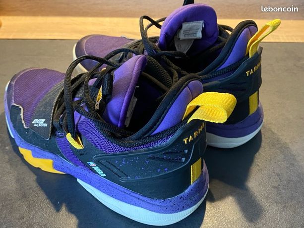 Lakers Scarpe Basket Kipsta Chaussures Décathlon Lakers Violettes