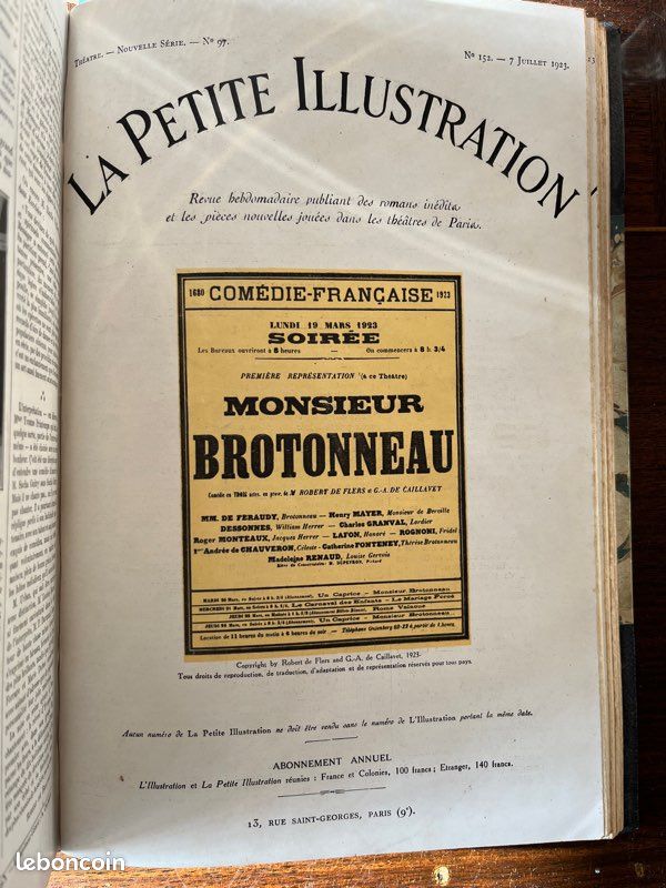 La petite illustration : romans et théâtre (image 11)