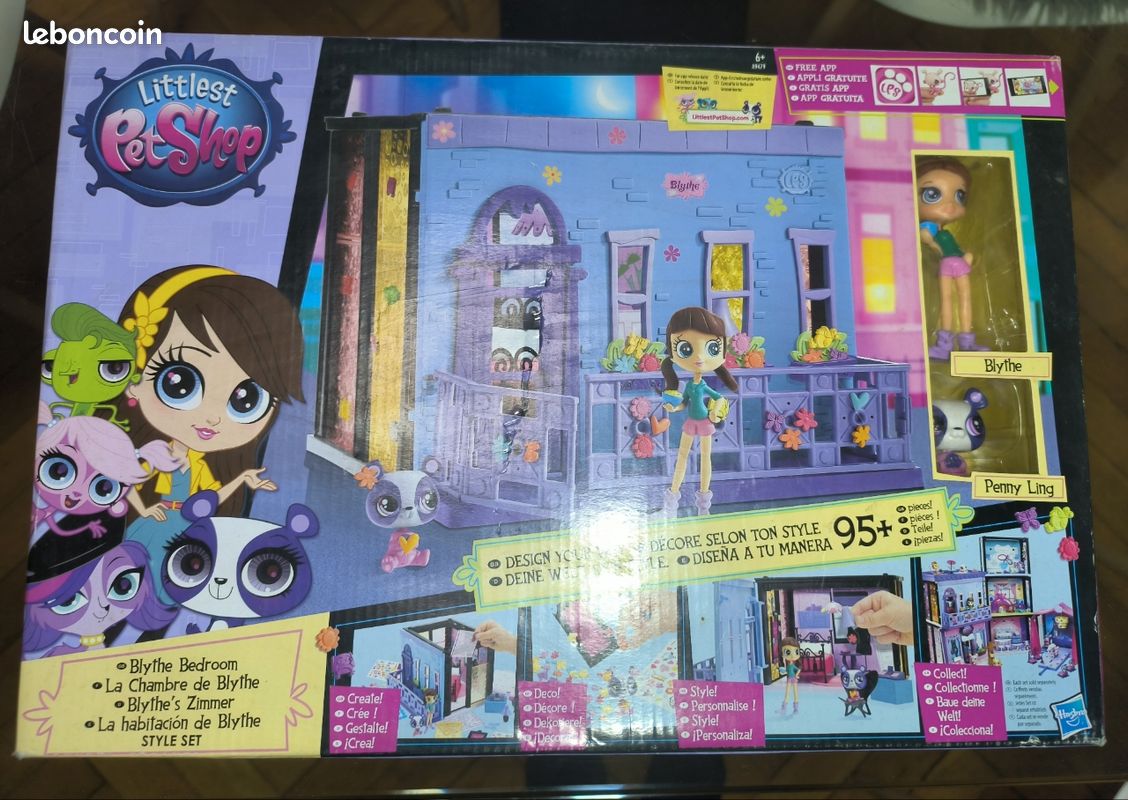 Set de jeux Little Petshop, la chambre de blythe (image 1)