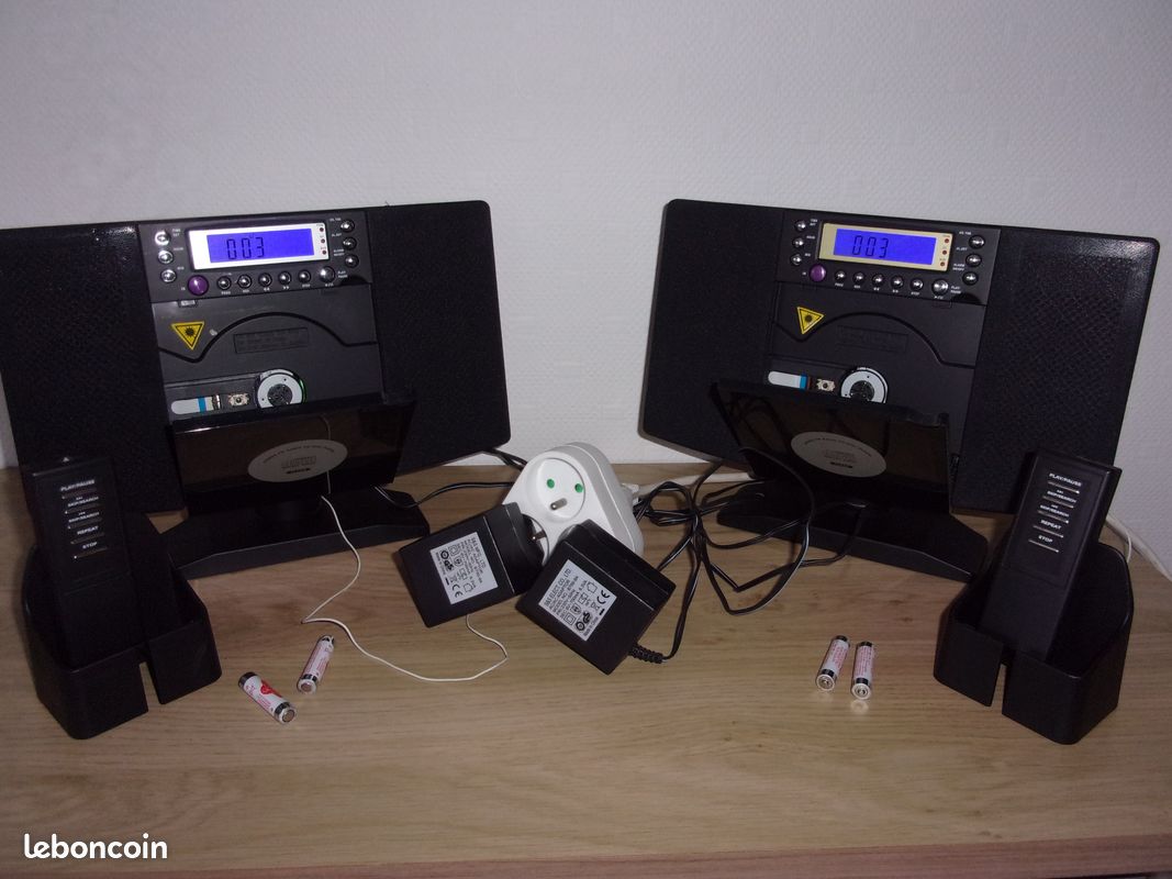 Mini Chaine Lecteur CD , Radio , Réveil , Trois en un (image 2)