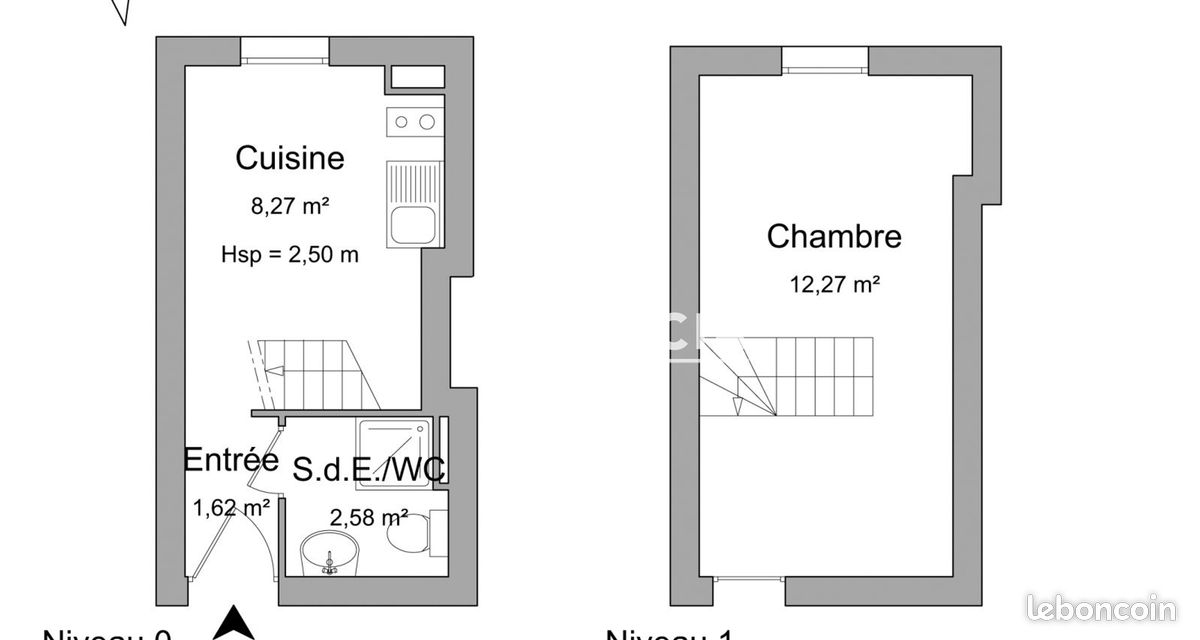 Appartement 1 pièce 25 m² · à Limoges · 25 m² · 301 €/mois