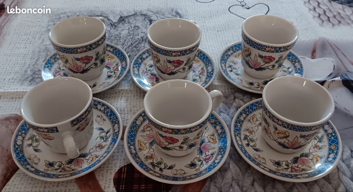 Service à café ancien vintage (image 1)