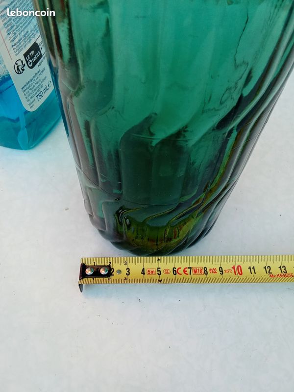 Ancien Siphon Kalmaset Rouge Avec Son Protège-plastique - Vintage Fonctionnel