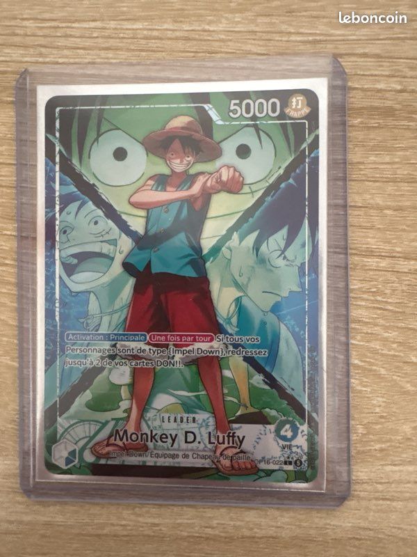 One piece Card game Monkey D. Luffy OP16-022 (image 1)