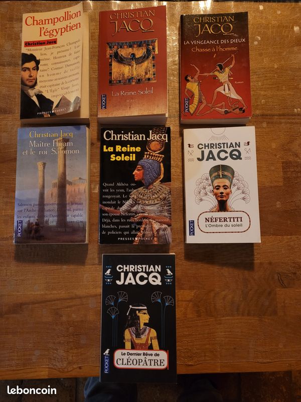 Livres Christian Jacques (image 1)