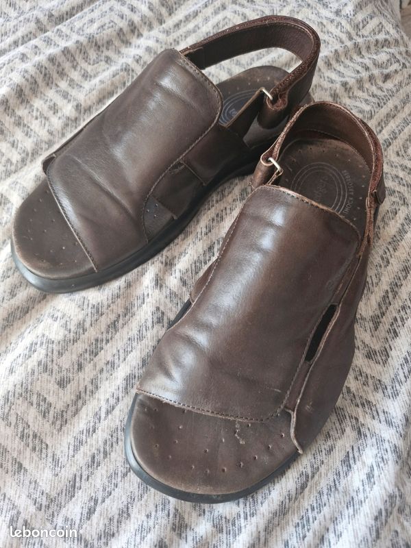 Superbes sandales cuir et confort (image 3)