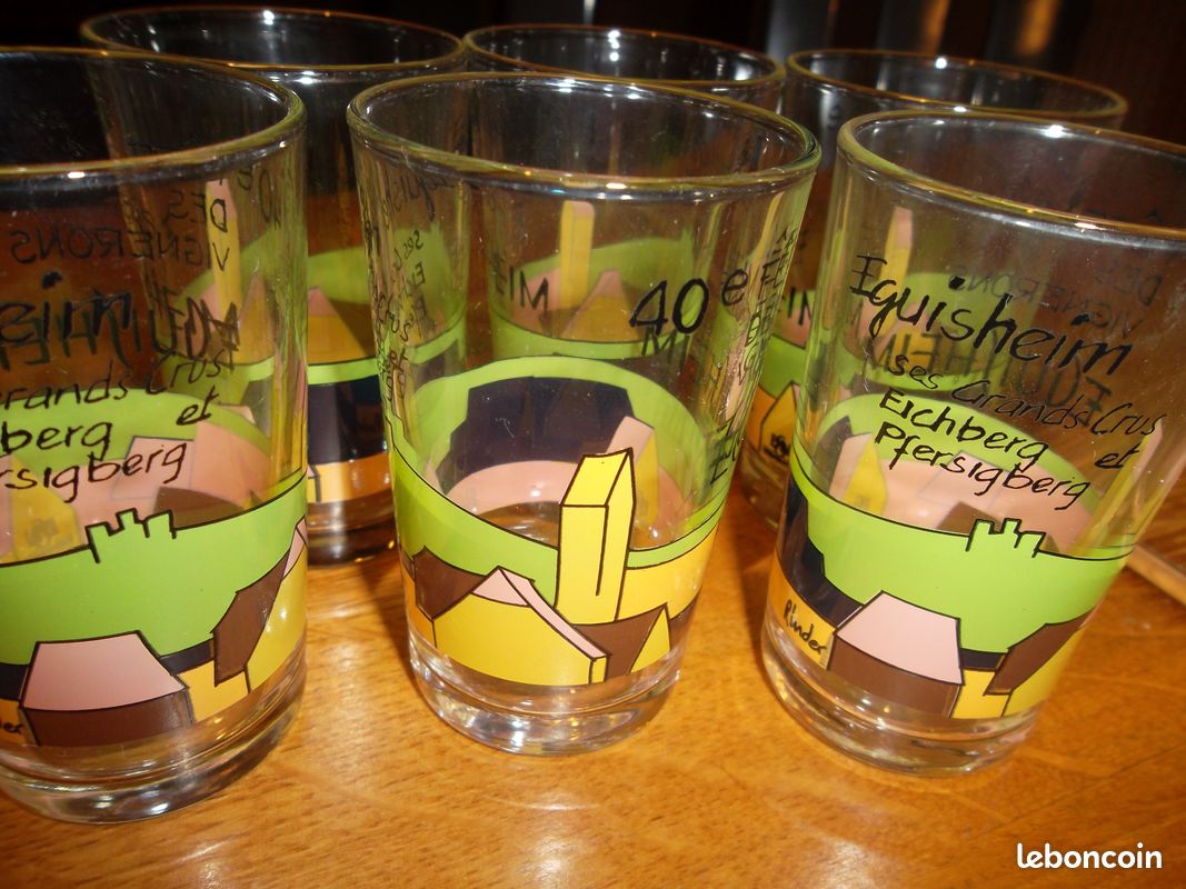 Six grand beaux verres pour jus de fruits (image 2)