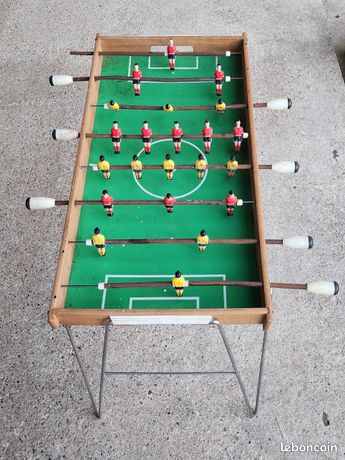 Ancien baby foot portable 1950-1960