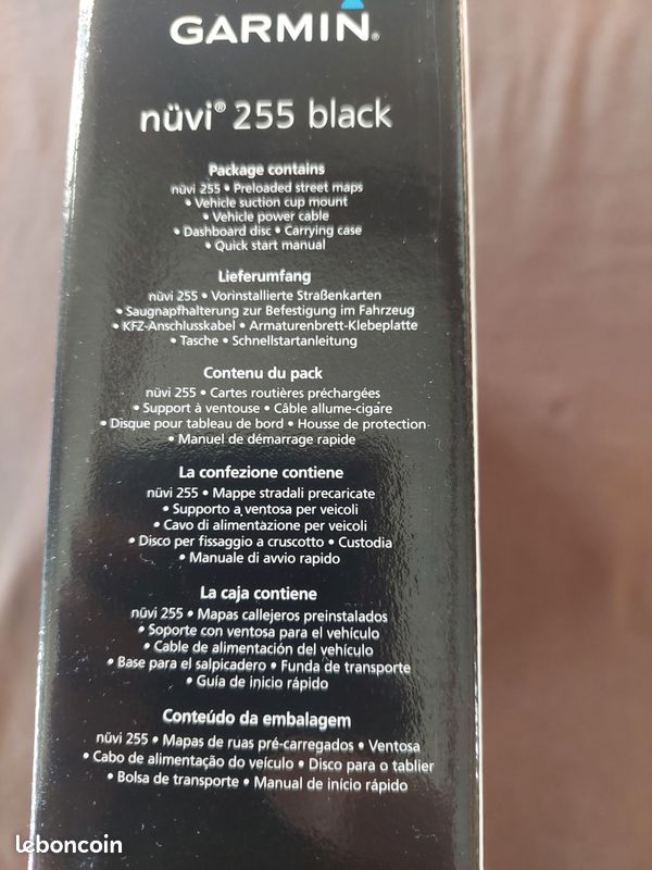 GPS Garmin Nuvi 255 black (image 3)