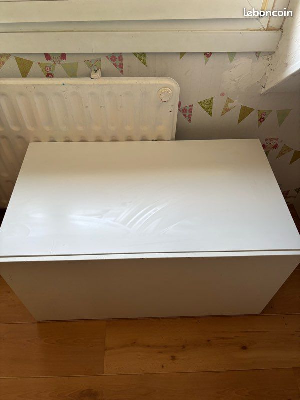 Banc de rangement IKEA SMÅSTAD blanc (image 2)
