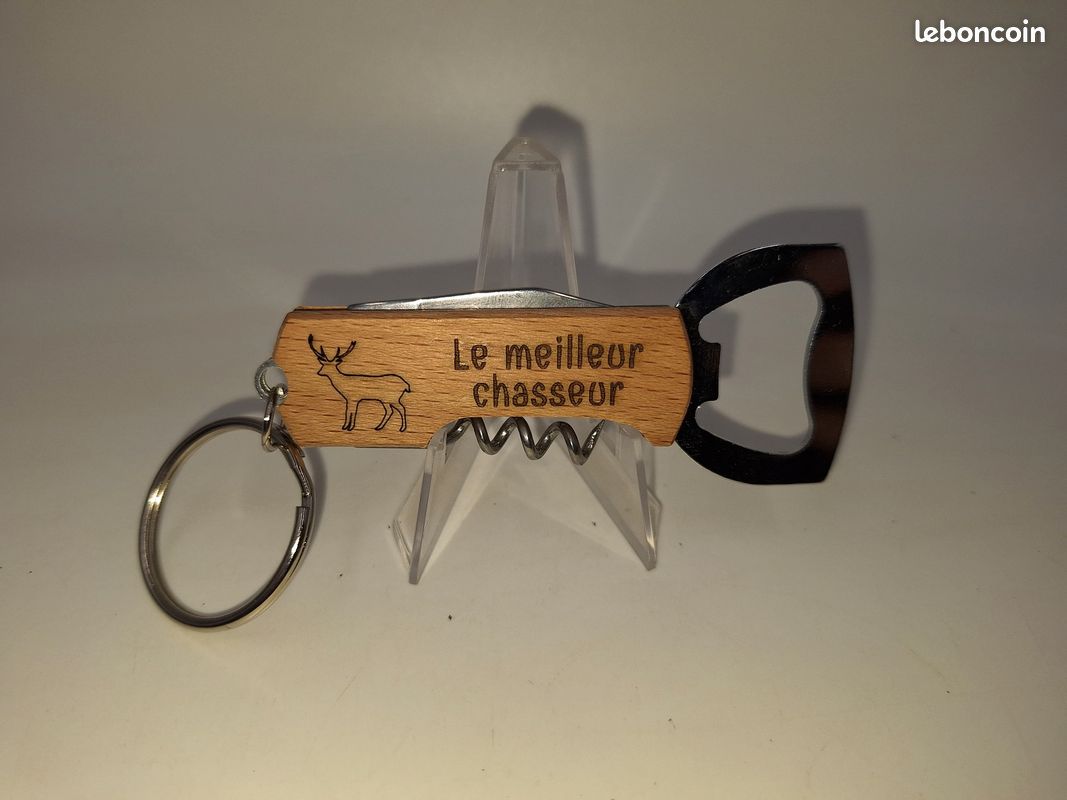 Porte clé 3en1 "Le meilleur chasseur" (image 1)