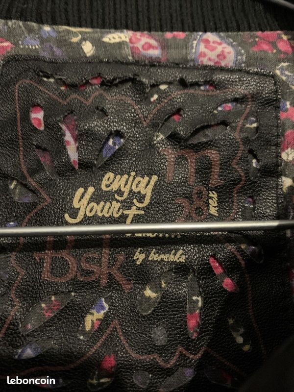 Veste en SimiliCuir Bershka TS (image 3)