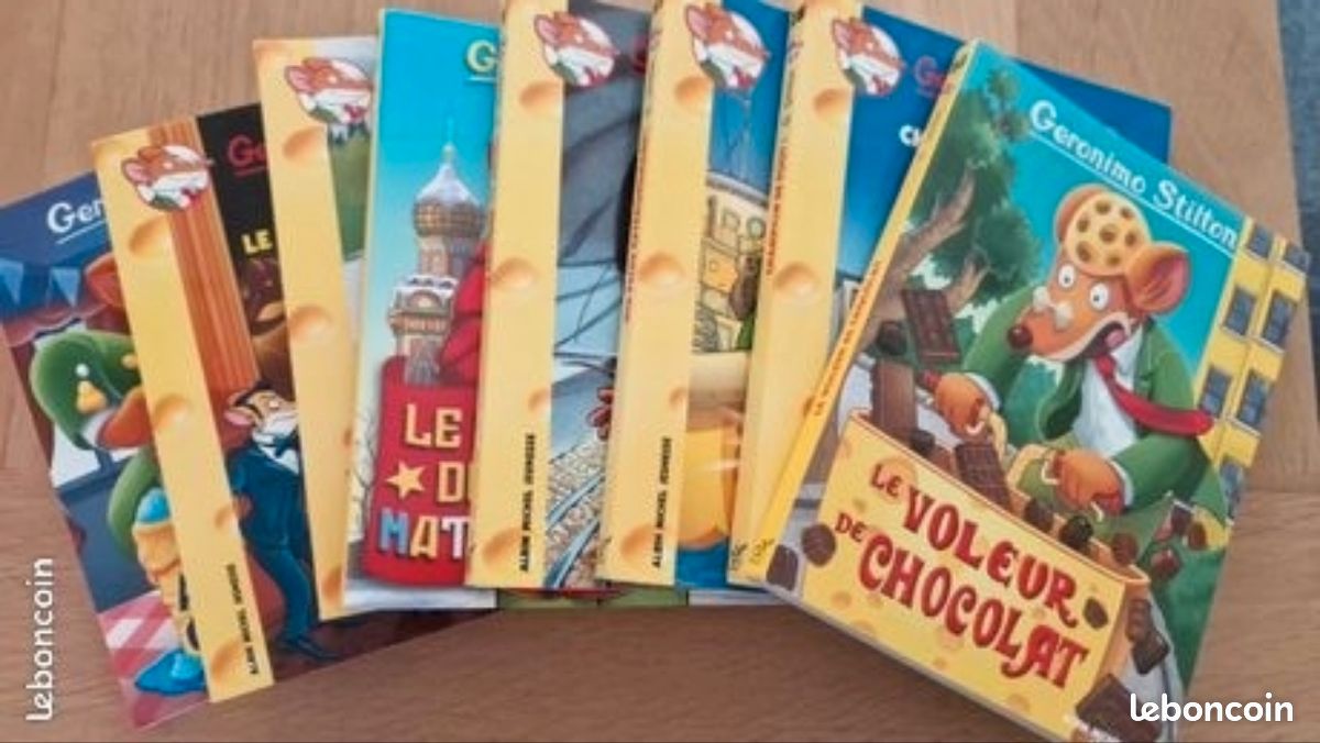 Geronimo Stilton 8 tomes (image 1)