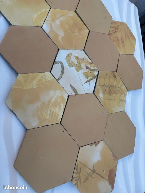 Carrelage hexagonal Carmen Nomade ocre (image 2)