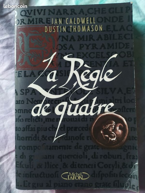Livre - la règle de quatre (image 2)