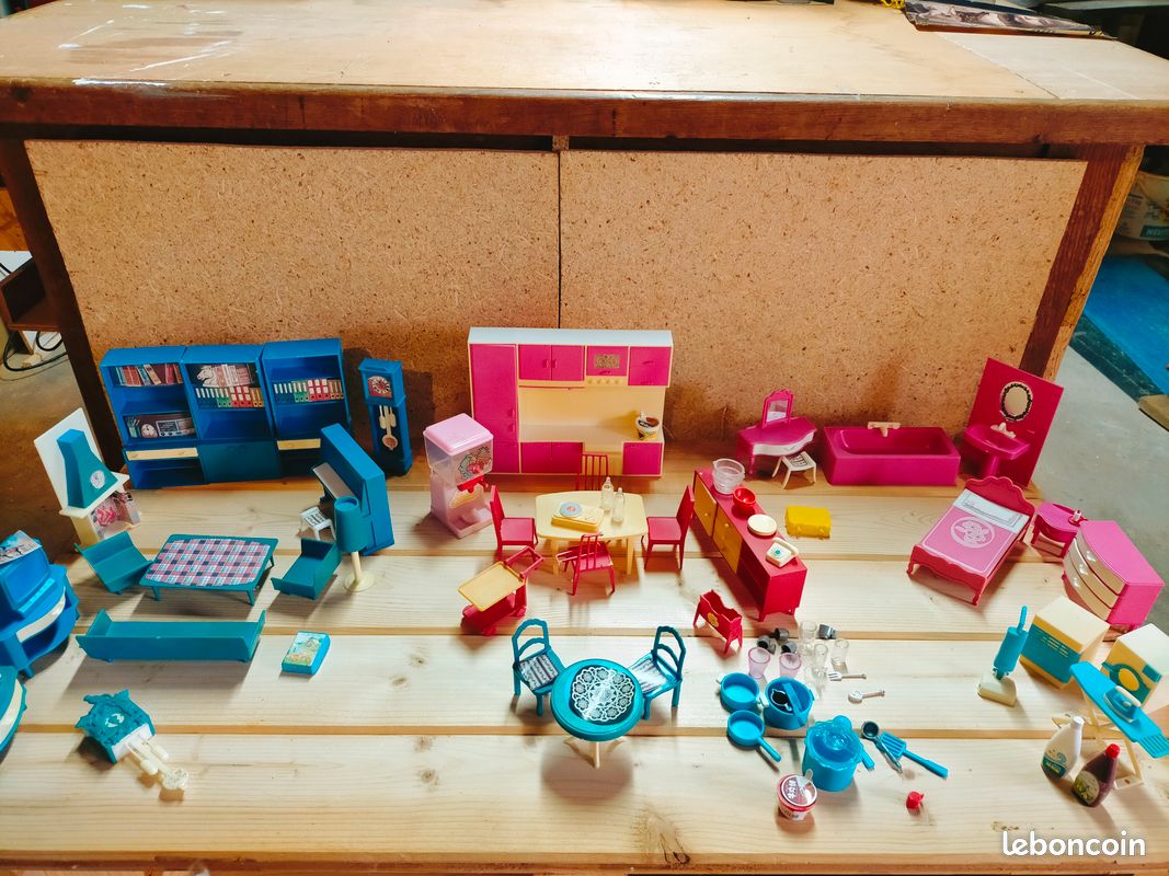 Maison de poupée vintage LUNDBY Stockholm 1986/87 Jeux Jouets