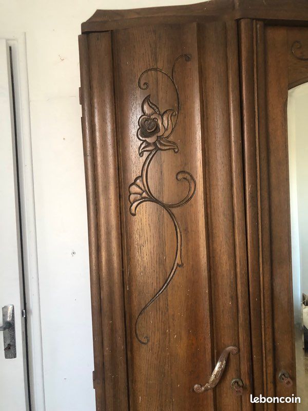 Armoire ancienne à rénover. Prête à prendre. Démontée (image 5)