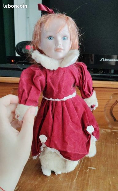 Poupée en peluche de 20 pouces, poupée de chiffon, poupée Raggedy Ann faite main, poupée de 20 pouces, cadeau pour petite-fille - France