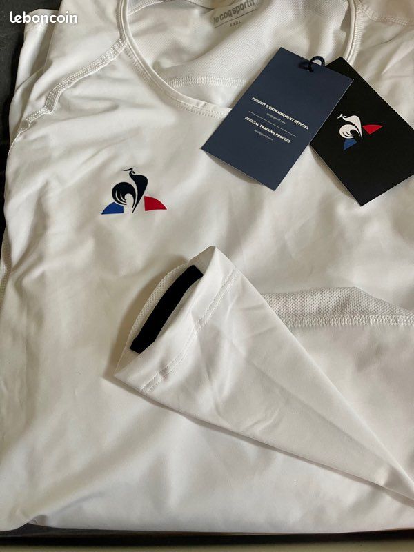 Maillot Le Coq Sportif neuf avec étiquettes - Manches longues - Taille XXXL (image 4)