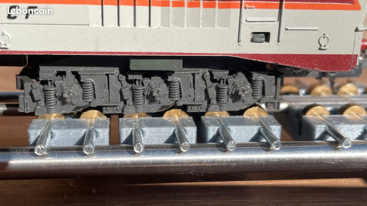 Lot Motrice CC 6505 & Loco 708+ Lima HORS SERVICE +2