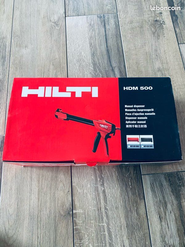 HILTI HDM 500 - Pistolet à scellement chimique - lore