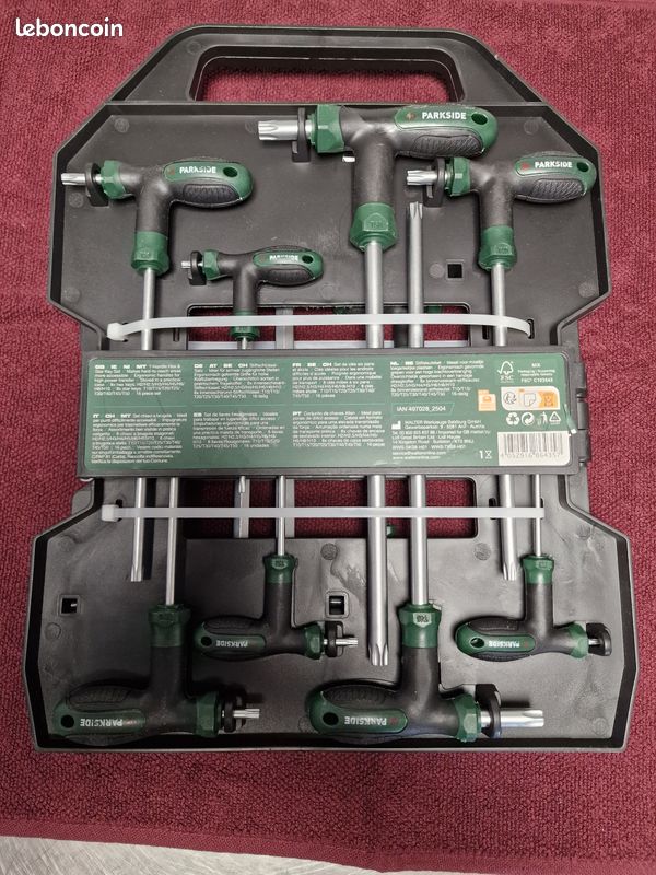 Lot de 16 Clé Allen et Torx Parkside (image 2)