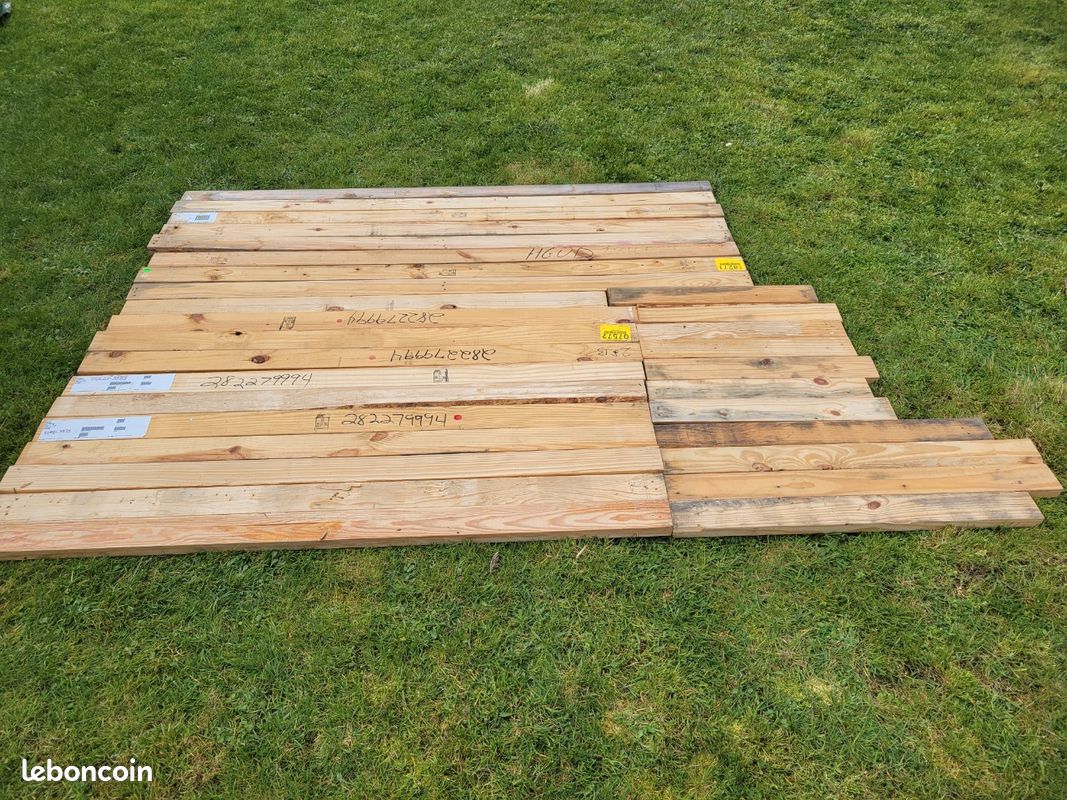 Lot planches bois/bastaings (image 1)