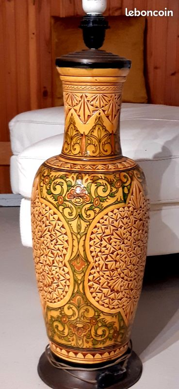 Lampe égyptienne faite à la main (image 1)
