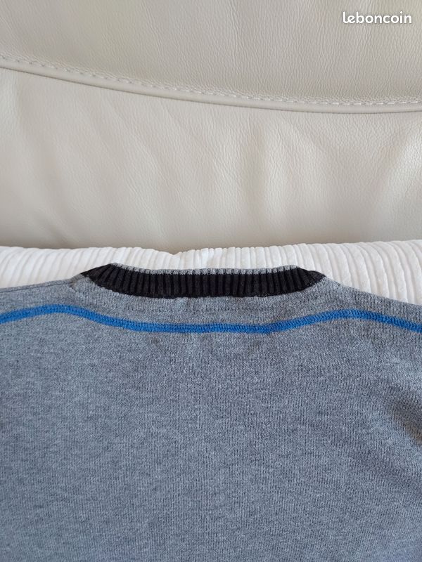 Petit pull Orchestra 10 ans 95 gris noir bleu (image 10)