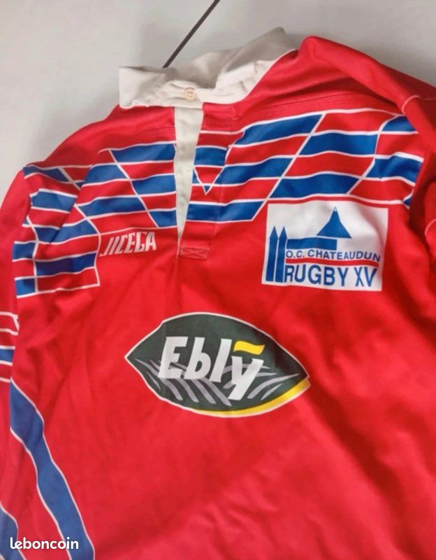 Maillot t-shirt Rugby année 80 90 Très Rare - Sport & Plein air