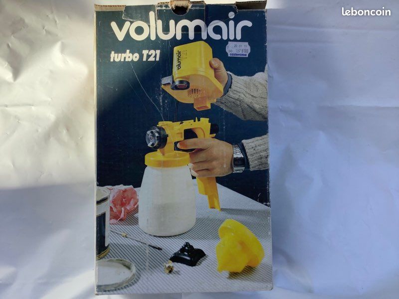 Pistolet électrique à peinture.Marque Volumain turbo T 21 (image 3)