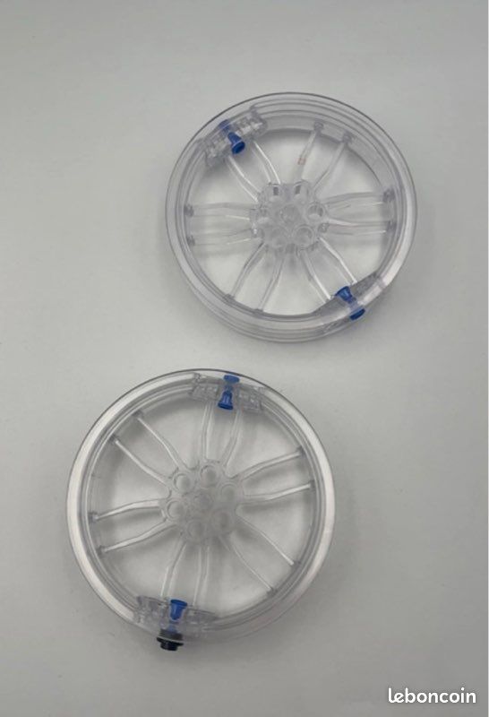 Grandes roues lego transparentes (image 3)