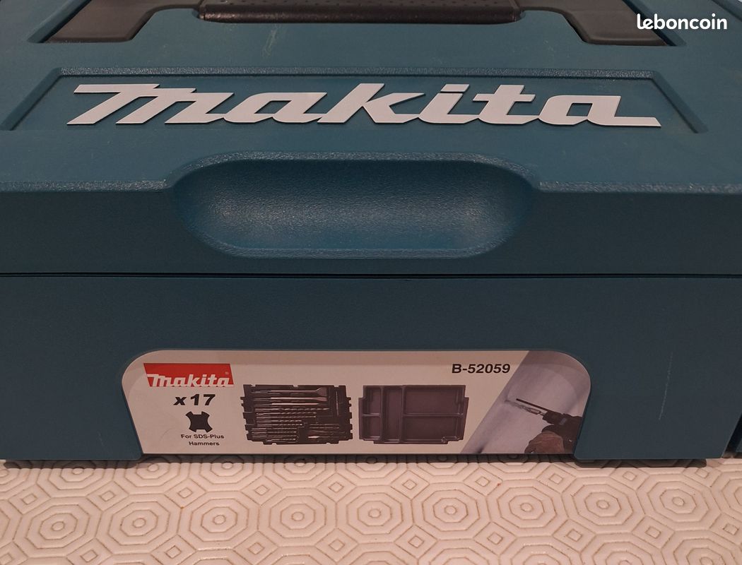 Coffret MAKPAC de 12 forets + 5 burins SDS Plus MAKITA (image 4)