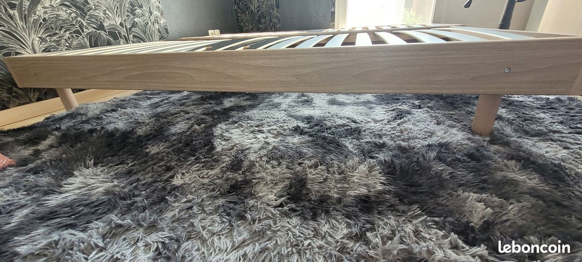 2 Sommier lit EBAC 90x190cm (image 2)