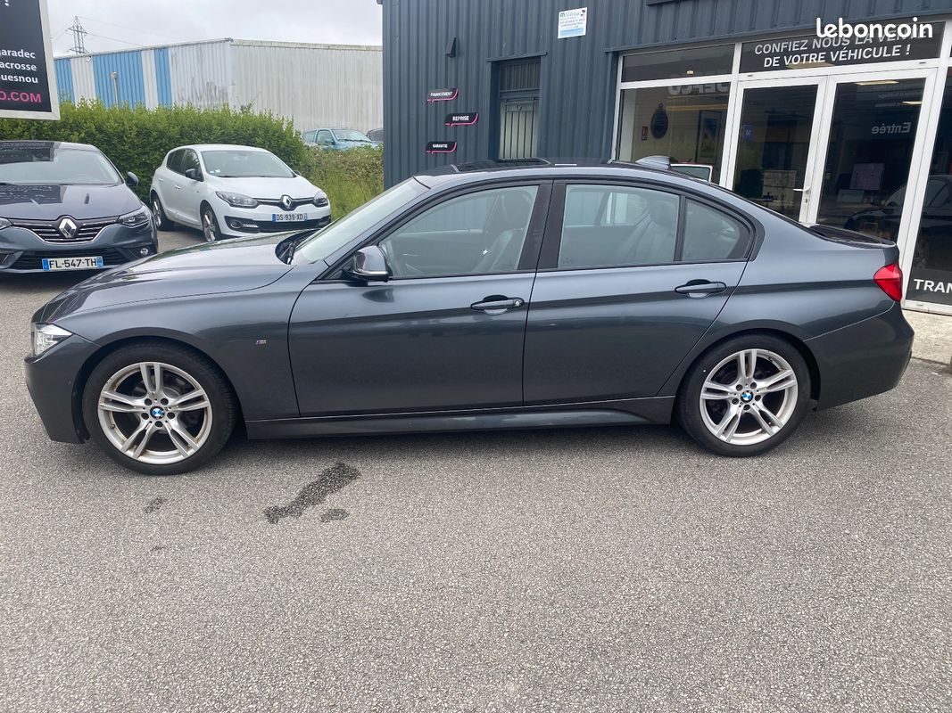 BMW SERIE 3 F30 LCI 318i 2.0L 136 ch M Sport A / TOIT OUVRANT / CUIR / TETE HAUTE (image 11)